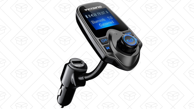 VicTsing Bluetooth FM Transmitter, $13 with code BODV5DPA